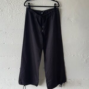 Wide Leg Black Pants